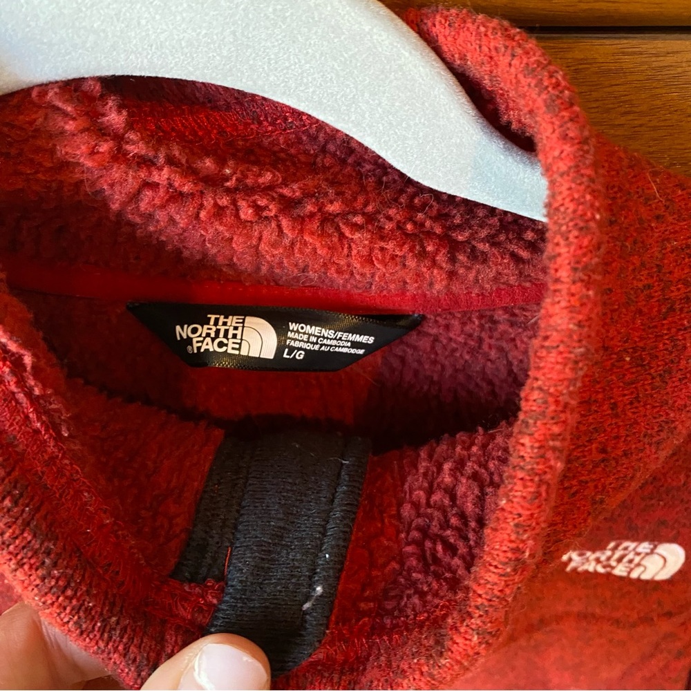 Orange North Face Jacket - Picture 3 of 9